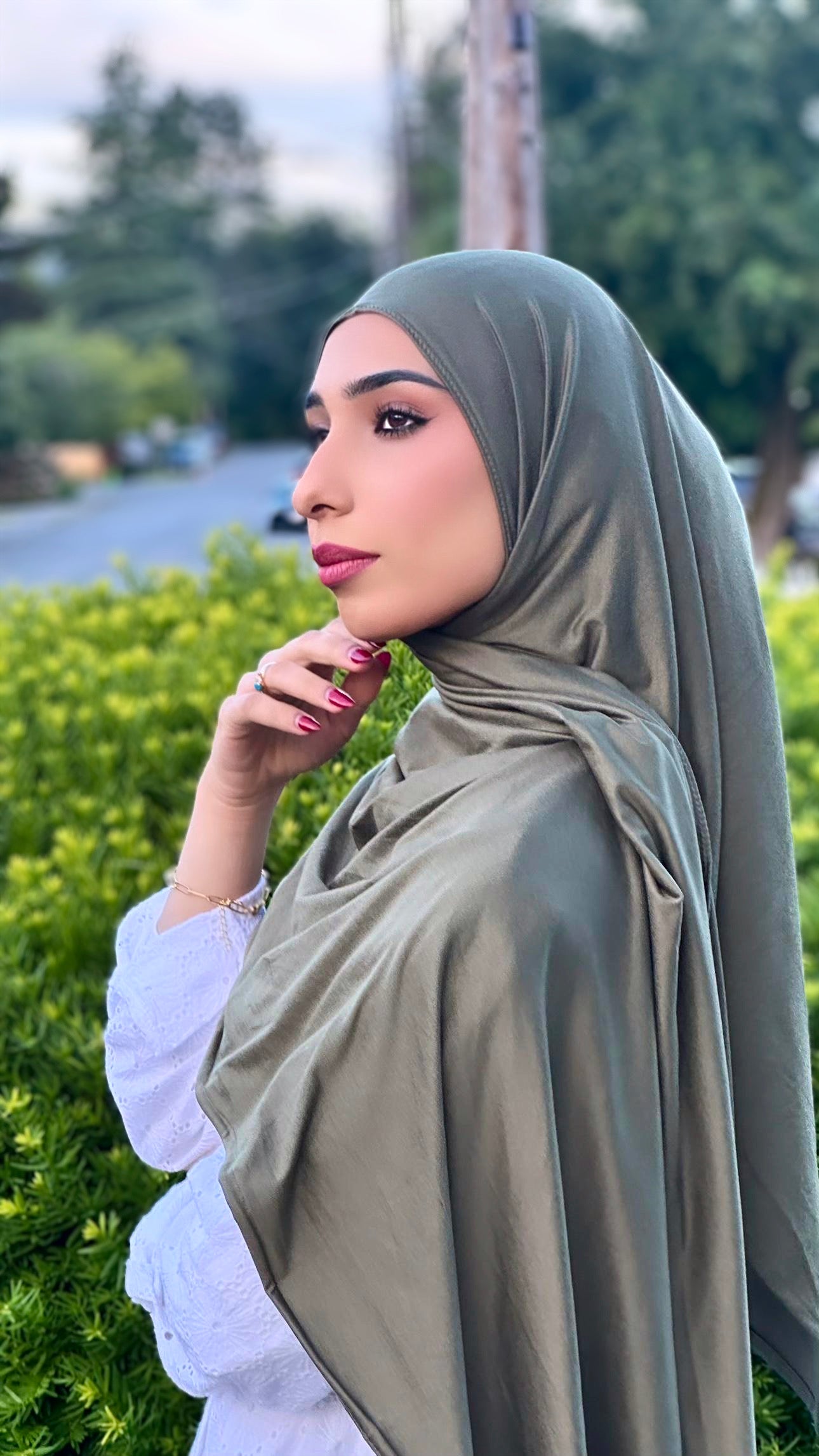 Performance Jersey Hijab: Za'atar Falasteeni