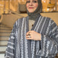 Nour Oversized Abaya - Celestial Tide
