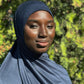 Performance Jersey Hijab: Navy Jagua