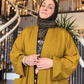Pocket Anorak Abaya - Golden Ochre Athleisure