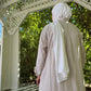 Hybrid Modal Jersey Hijab: Bright White