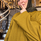 Pocket Anorak Abaya - Golden Ochre Athleisure