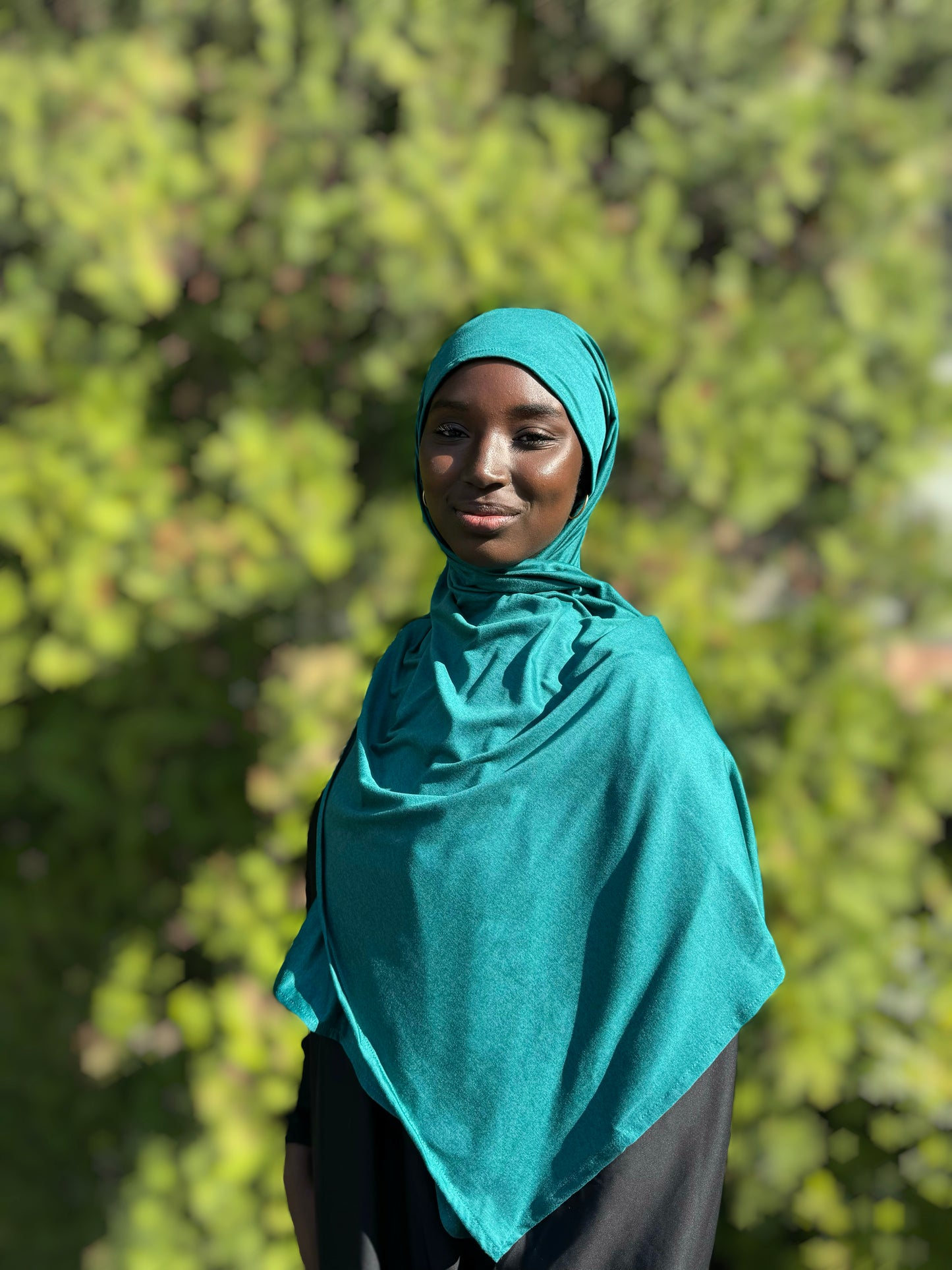 Performance Jersey Hijab: Emerald City