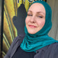Performance Jersey Hijab: Emerald City