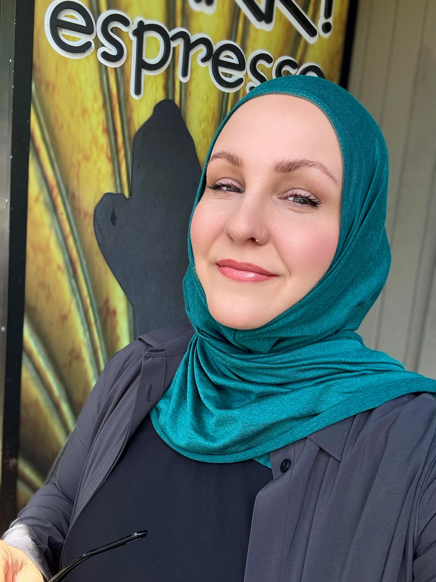 Performance Jersey Hijab: Emerald City