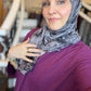 Tie Dye Jersey Hijab: Lenora