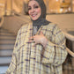 Nour Oversized Abaya - Westminster Plaid