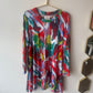 MC Everyday Active Tunic - Abstract Brush Stroke