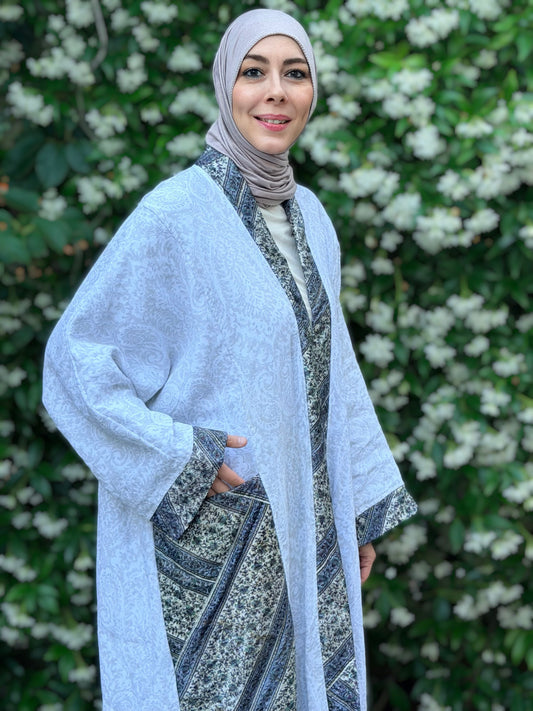 Pocket Anorak Abaya — Linen & Indigo