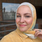 Tie Dye Jersey Hijab: Unicorn Rainbow