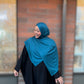 Performance Jersey Hijab: Majestic Blue