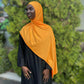 Performance Jersey Hijab: Tangerine