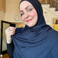 Jersey Hijab: Darkest Midnight