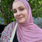 Jersey Hijab: Dusty Cherry Pink