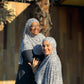 Printed Jersey Hijab: Subtle Tigre