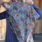 100% Silk Chiffon Hijab: Italian Summer Fruit