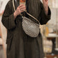 Pocket Anorak Sweater Abaya - Gilded Night Sky