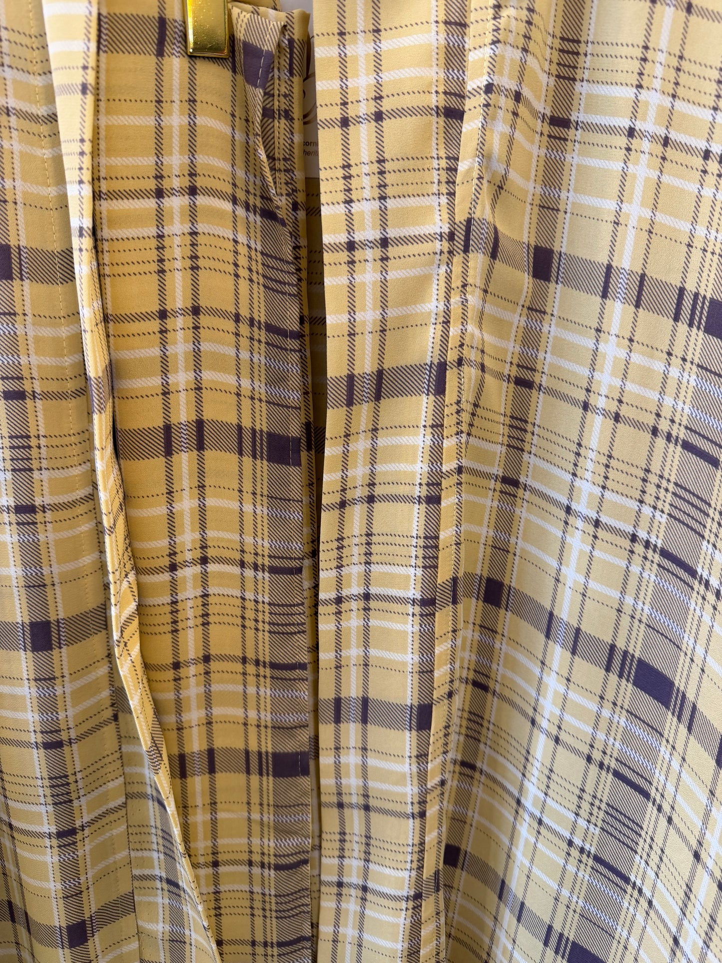 Nour Oversized Abaya - Westminster Plaid
