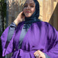 Signature MC Kimono: Pink & Purple Herringbone
