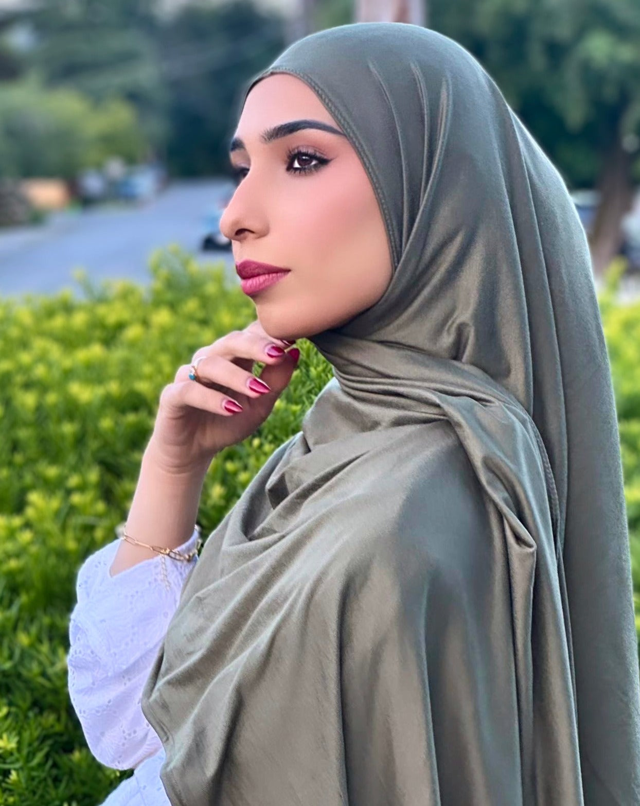 Performance Jersey Hijab: Za'atar Falasteeni