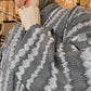 Nour Oversized Abaya - Celestial Tide