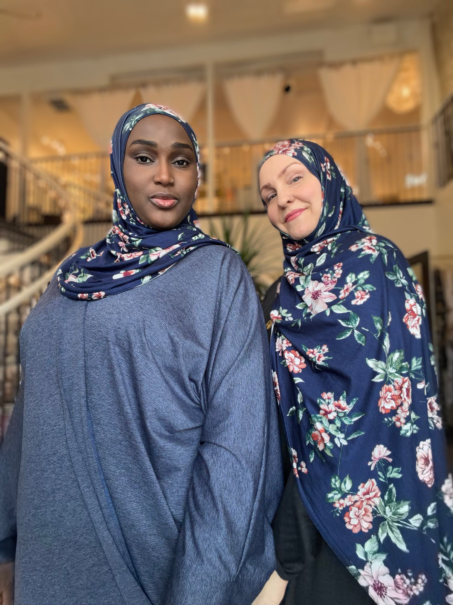 Printed Jersey Hijab: Isabella