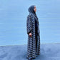 Signature MC Kimono: Geometric Black