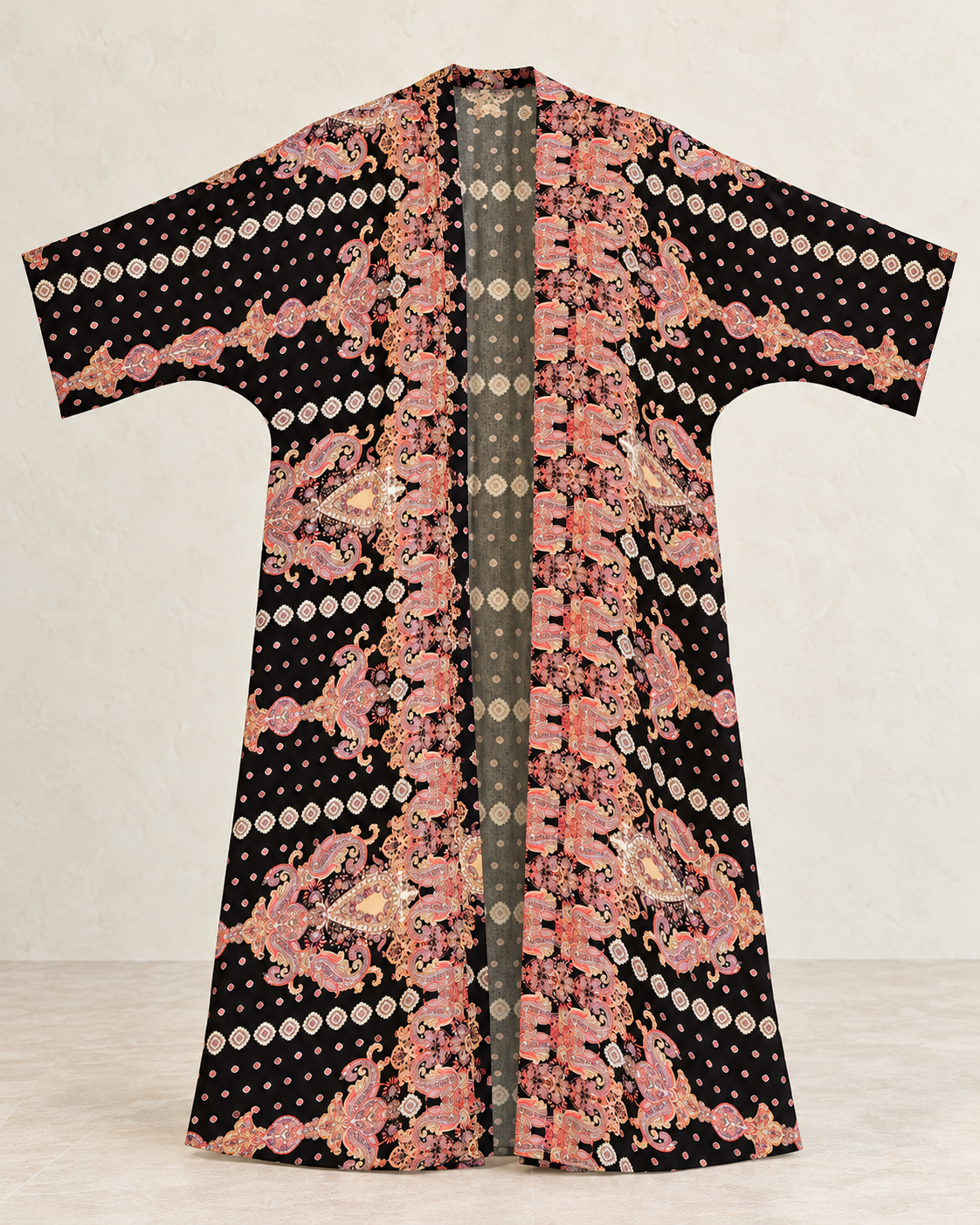 Nour Oversized Abaya - Midnight Reverie