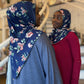 Printed Jersey Hijab: Isabella