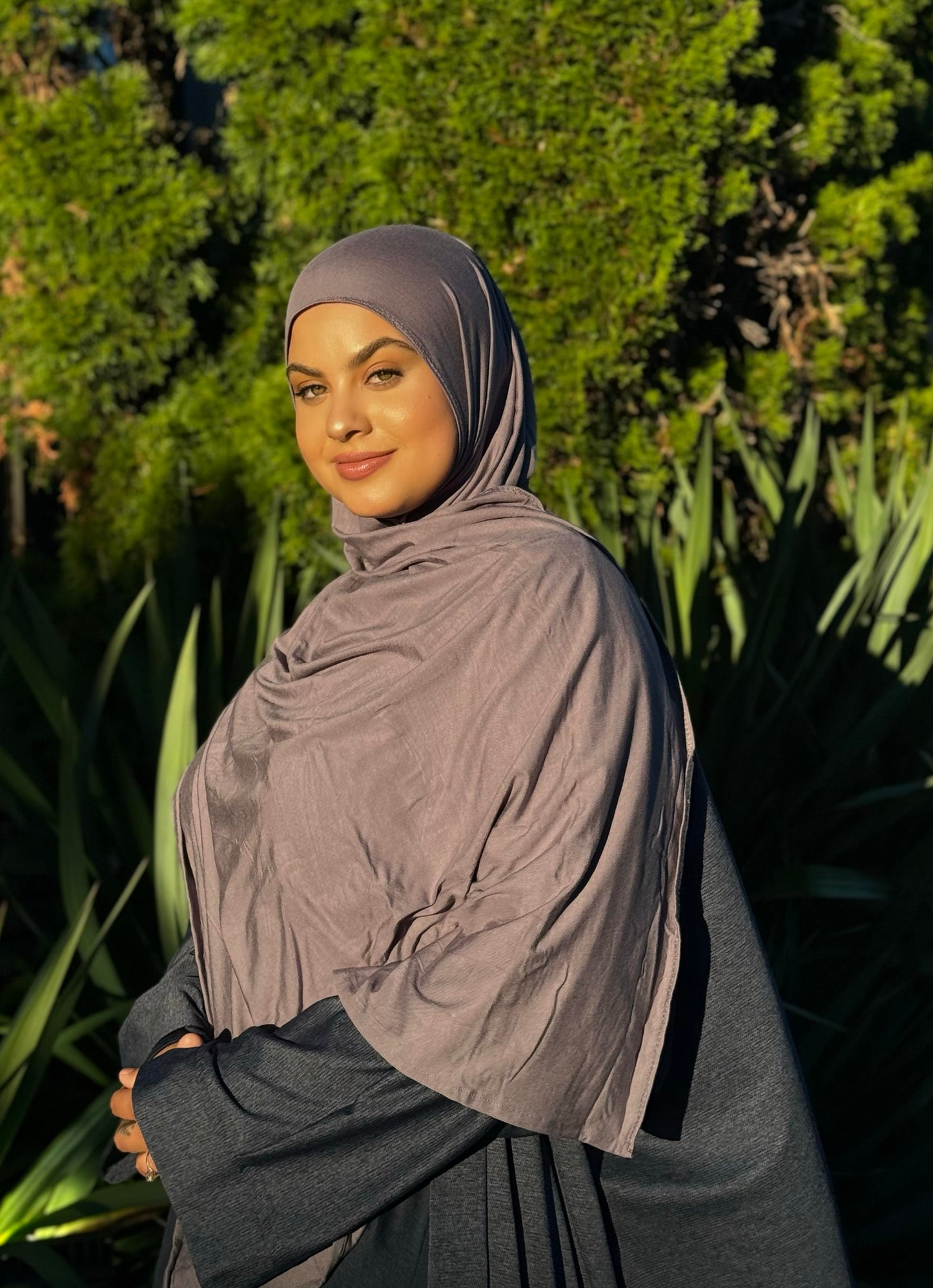 Jersey Hijab: Slate