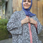 Pocket Anorak Abaya - River Rock