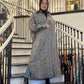 Chic Beaded Shirtdress