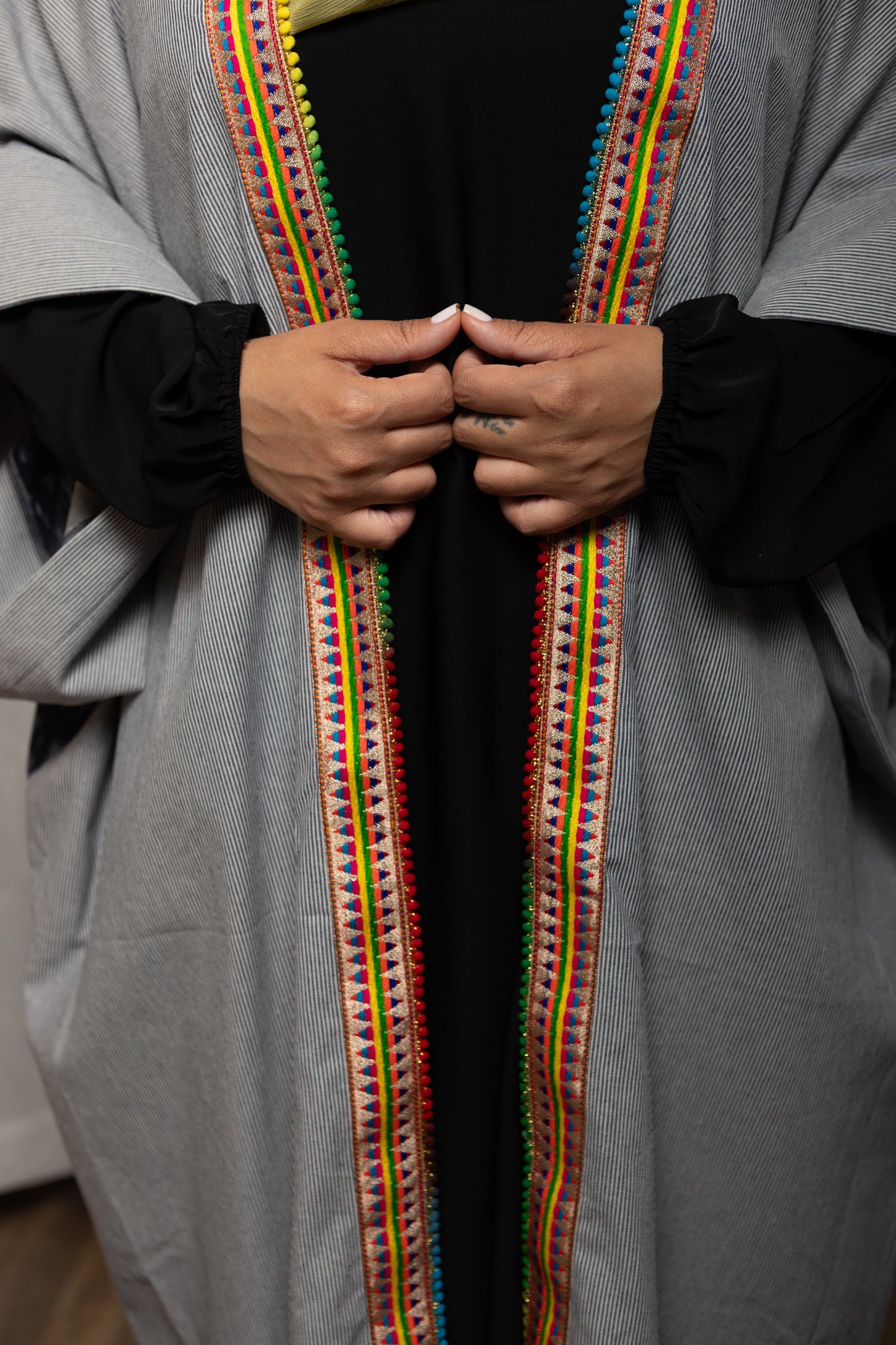 MC Woven Bisht: Denim Diwan