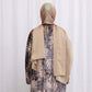 Iridescent Chiffon Hijab: Golden