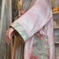 Upcycled Pocket Anorak Abaya — Petite Medallion & Roses
