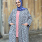Pocket Anorak Abaya - River Rock