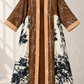 Up-cycled Pocket Anorak Abaya - Woodland Study
