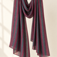 Woven Jersey Hijab: Burgundy Nocturne