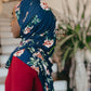 Printed Jersey Hijab: Isabella