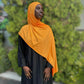 Performance Jersey Hijab: Tangerine
