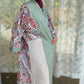 Pocket Anorak Abaya — Eucalyptus & Paisley