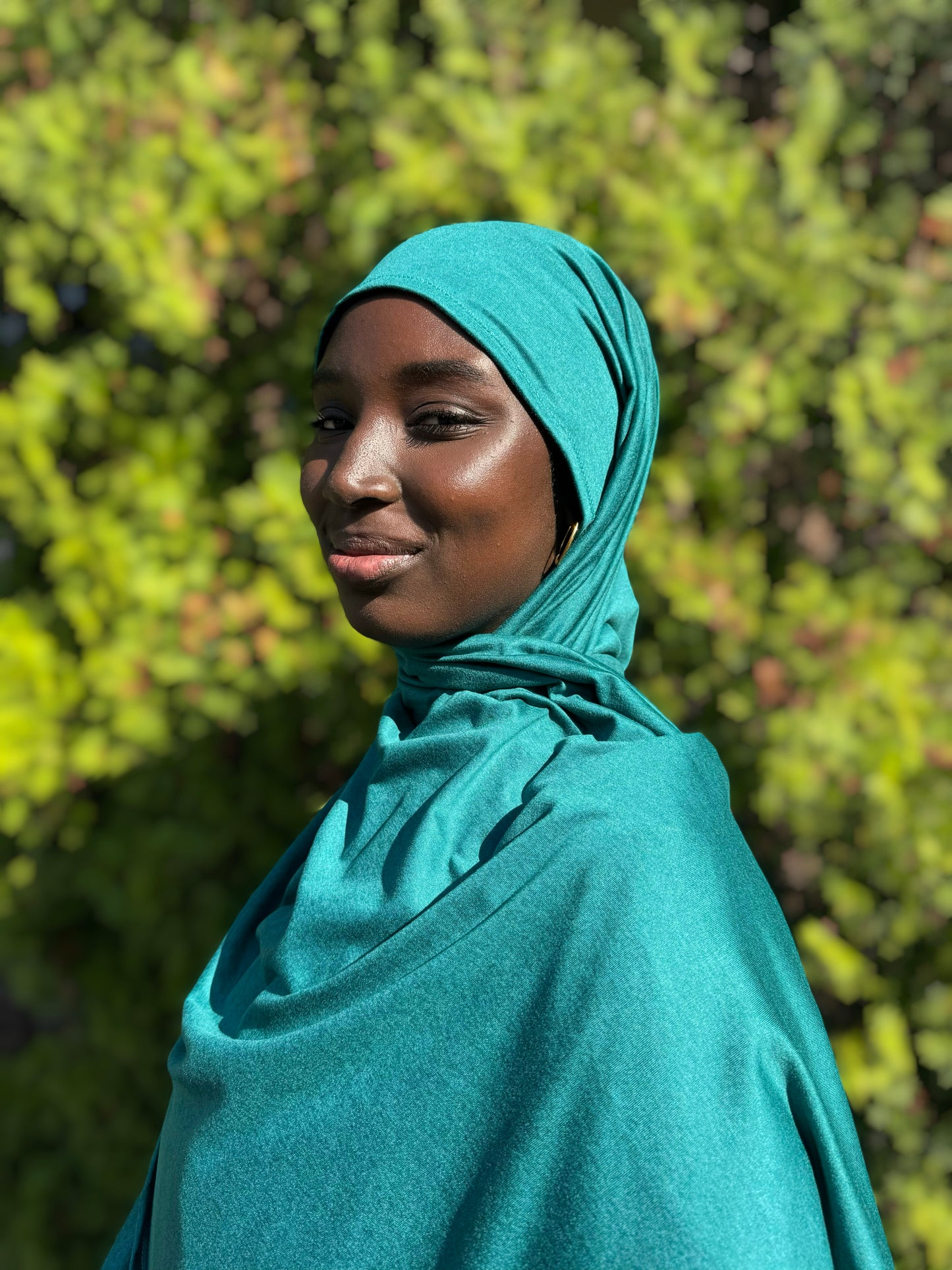 Performance Jersey Hijab: Emerald City