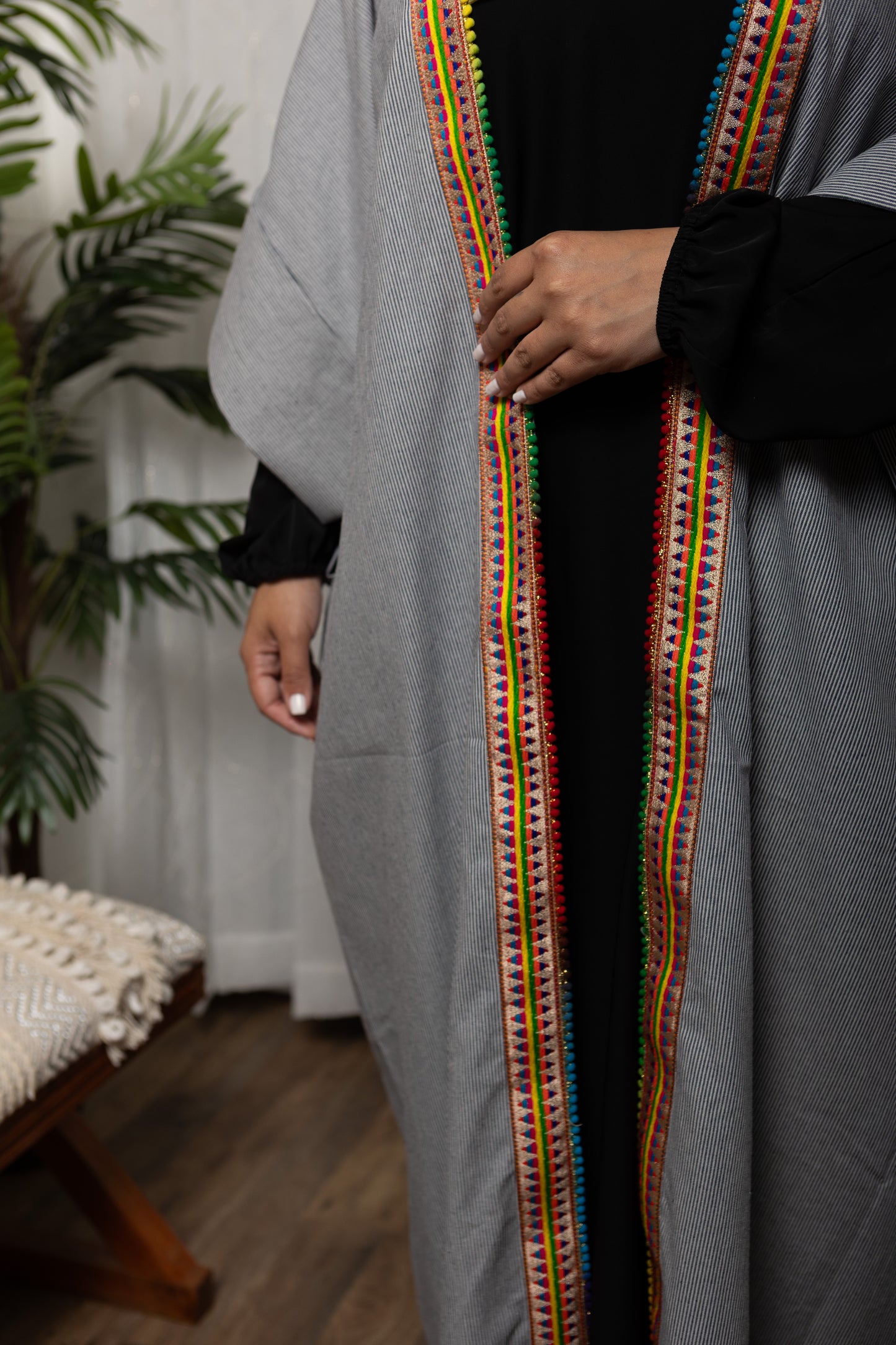 MC Woven Bisht: Denim Diwan