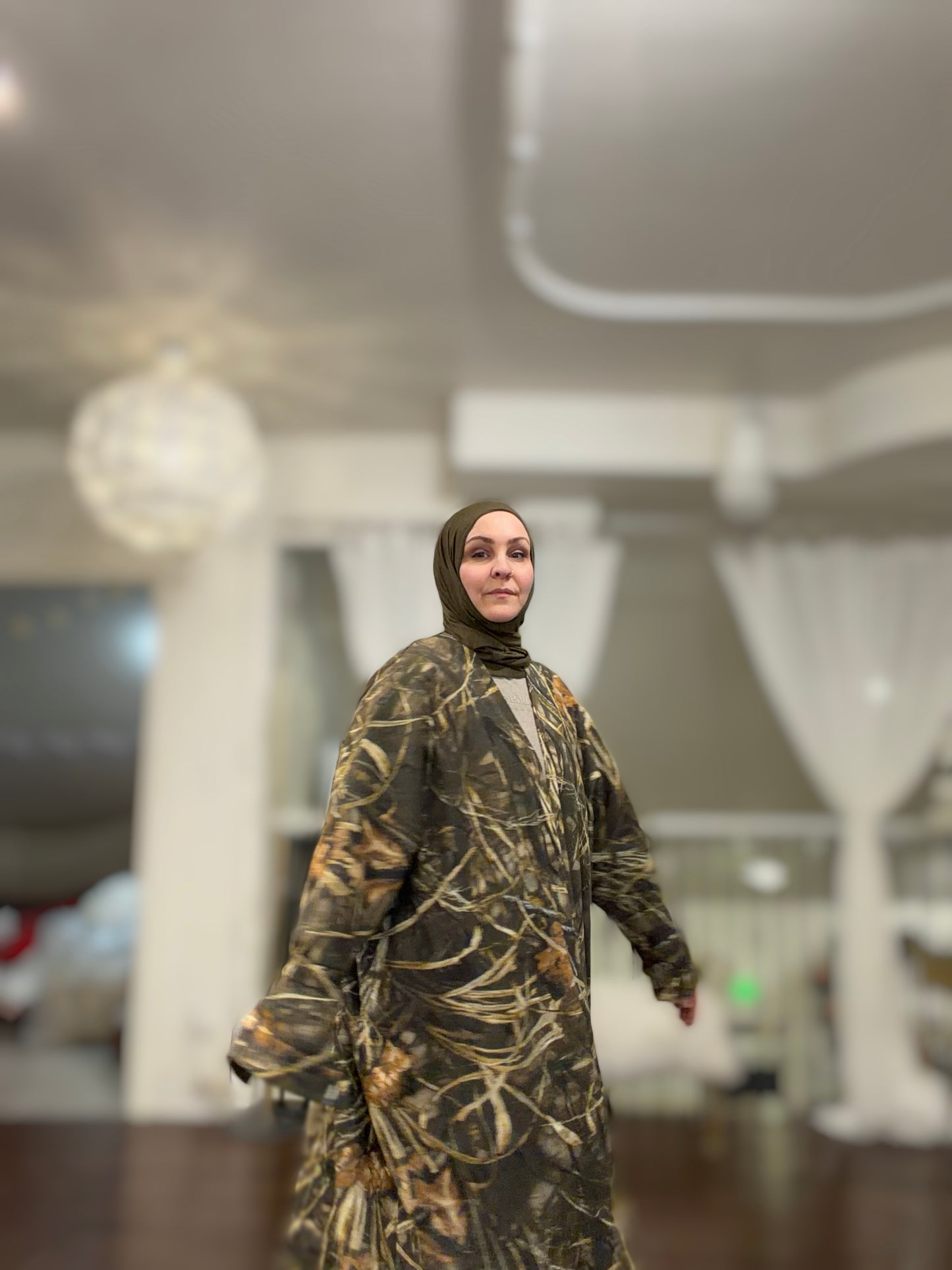 Power Silhouette Abaya - Wild Terrain