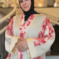 Nour Oversized Abaya - Hybrid Roses & Chiffon
