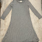 MC Everyday Tunic - Striped Heather Grey