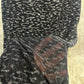 Jersey Hijab: Metallic Silver & Black Leopard