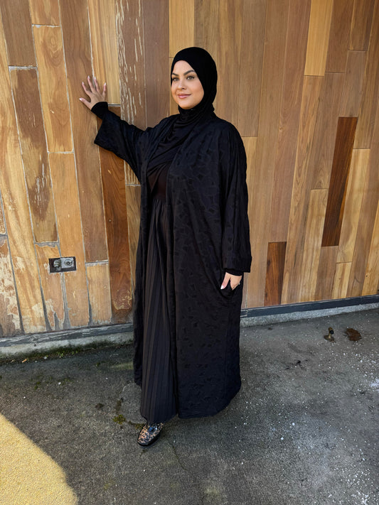 Nour Oversized Abaya - Eid Limited Edition Spanish Lace