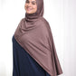 Performance Jersey Hijab: Mocha Latte