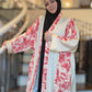 Nour Oversized Abaya - Hybrid Roses & Chiffon